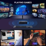 12-a generație Mini PC de Gaming Intel Core i7 i5 Computer Dual DDR5