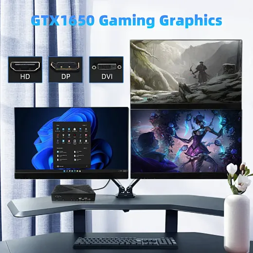HYSTOU PC de Gaming 9-a generație RTX 3050 GDDR6 i7 i5