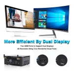 Mini PC de dimensiuni palmă, cu procesor Intel Core i7-8565U