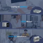 Firewall Alder Lake N100 4 LAN PfSense Mini PC Industrial