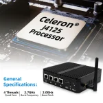 Firewall PC Celeron J4125 4 Lan