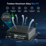 Mini PC Industrial Intel i5 Generația a 10-a fără Ventilator