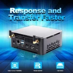 Mini PC de dimensiuni palmă, cu procesor Intel Core i7-8565U