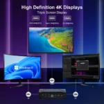 12-a generație Mini PC de Gaming Intel Core i7 i5 Computer Dual DDR5
