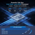 Firewall Alder Lake N100 4 LAN PfSense Mini PC Industrial