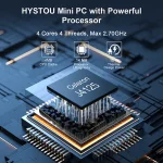 PC industrial pentru firewall pfSense cu Celeron J4125 și 4 LAN