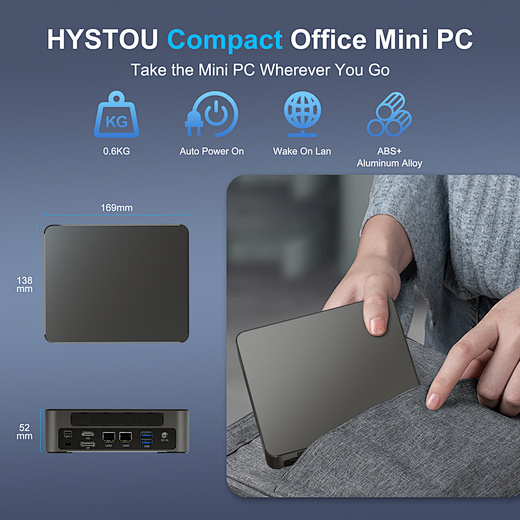 Office Mini PC cu Procesor i5/i7 Generația 12/13 și DDR5