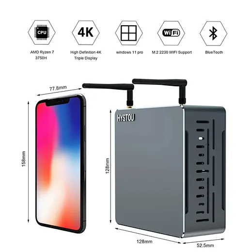 Mini PC pentru Gaming Desktop AMD Ryzen M6
